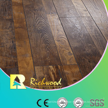 12.3mm HDF AC4 Embossed V-Grooved Waxed Edged Laminate Floor